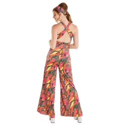 Adult 60s Hippie Jumpsuit Costume