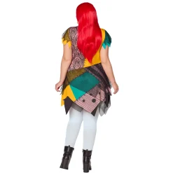 Adult Sally Plus Size Dress - The Nightmare Before Christmas