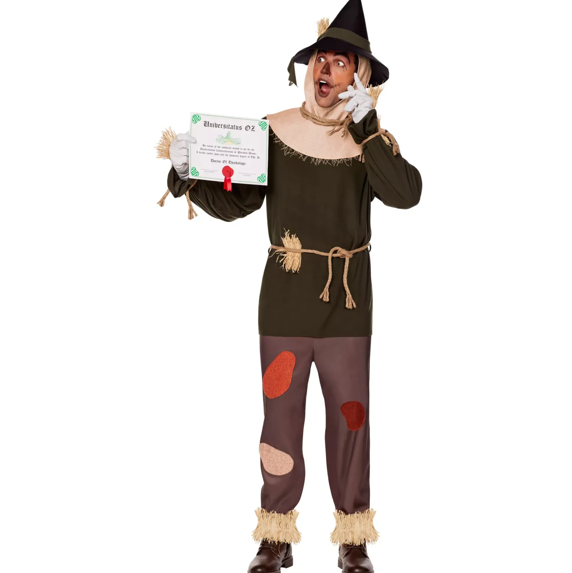 Adult Scarecrow Costume - The Wizard of Oz