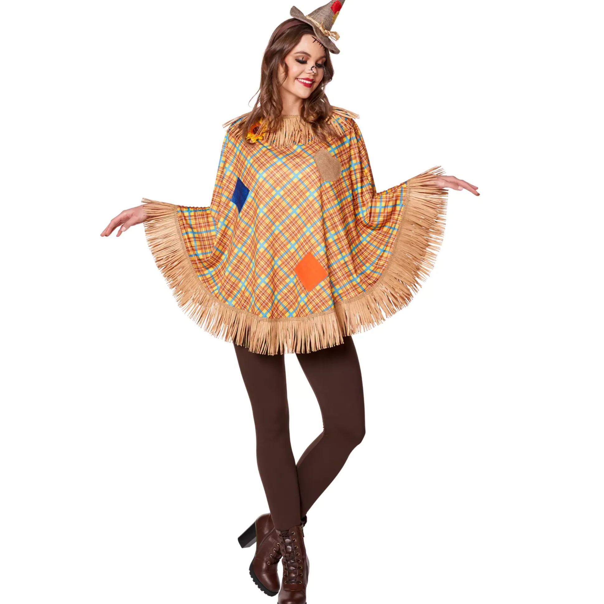 Adult Scarecrow Poncho