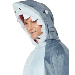 Adult Shark Jumpsuit Plus Size Costume