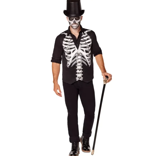 Adult Skeleton Vest
