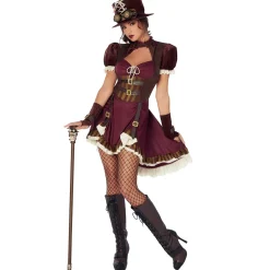 Adult Steampunk Dress Costume