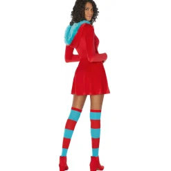 Adult Thing 1 and Thing 2 Dress Costume - Dr. Seuss