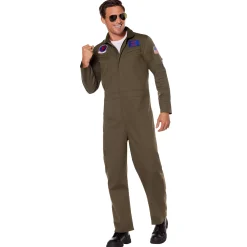Adult Top Gun Jumpsuit Costume