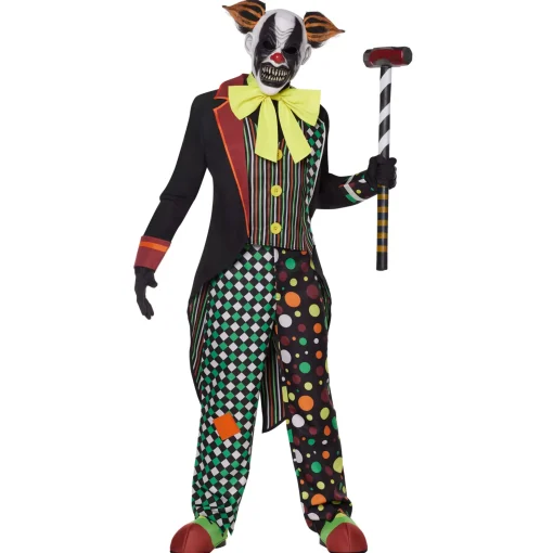 Adult Twisted Circus Clown Costume Deluxe - The Signature Collection