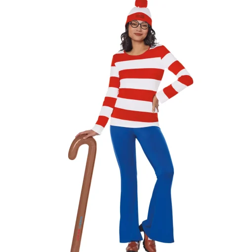 Adult Wenda Costume Kit - Where's Waldo?
