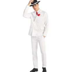 Adult White '20s Mobster Suit