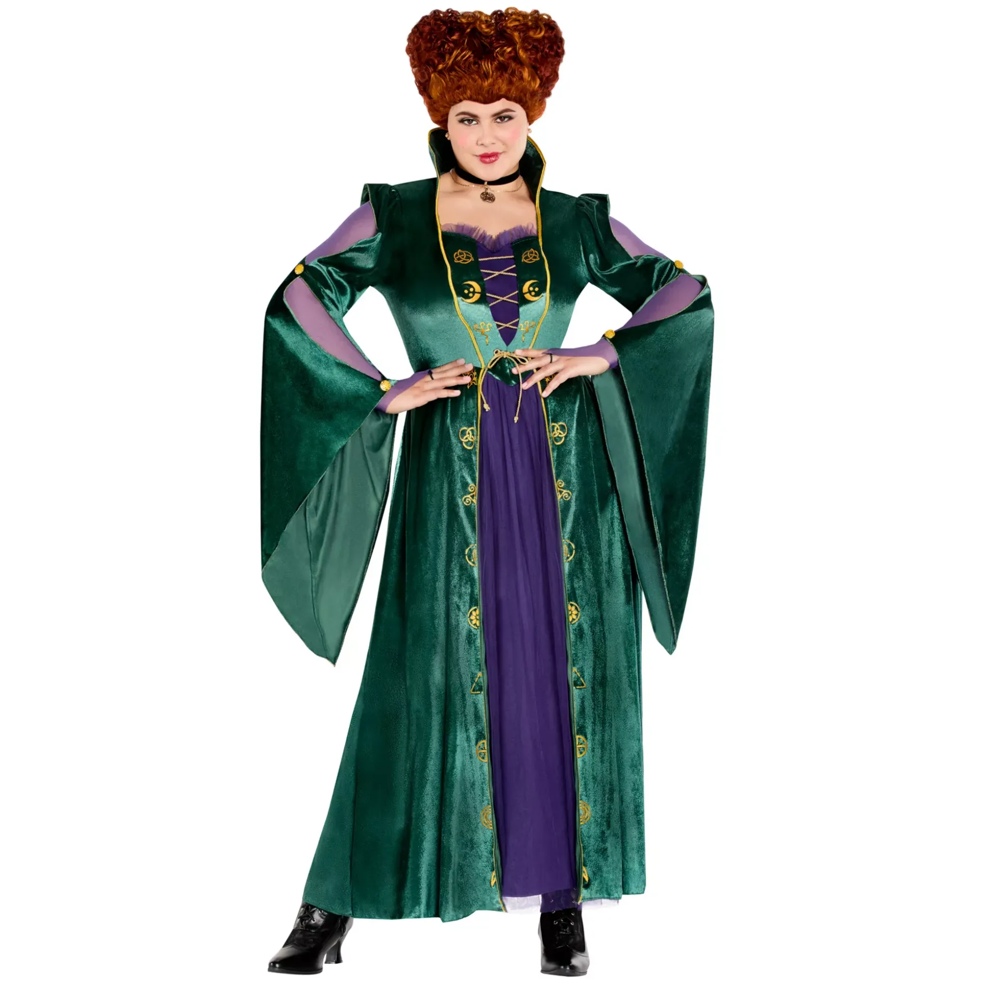 Adult Winifred Sanderson Plus Size Costume - Hocus Pocus