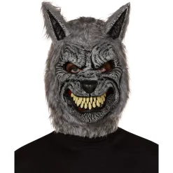 Animotion Gray Werewolf Mask
