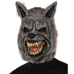 Animotion Gray Werewolf Mask