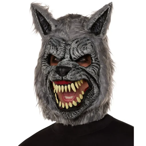 Animotion Gray Werewolf Mask
