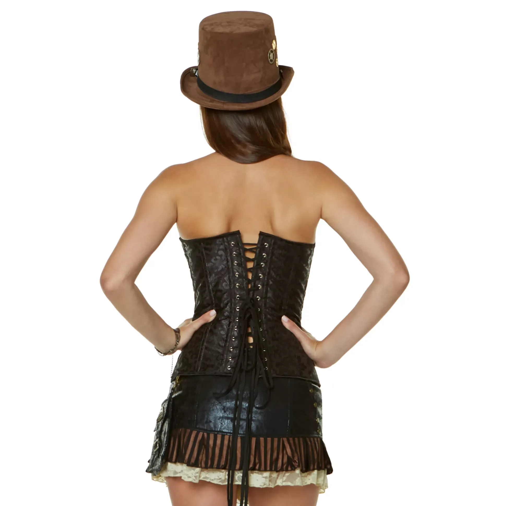 Applique Steampunk Corset
