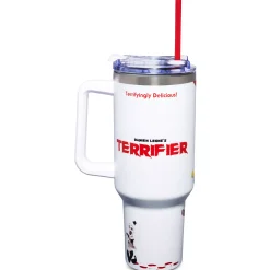 Art Crispies Travel Tumbler with Straw 40 oz. - Terrifier