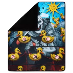 Art the Clown Ducks Fleece Blanket - Terrifier