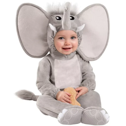Baby Faux Fur Lil’ Elephant Costume