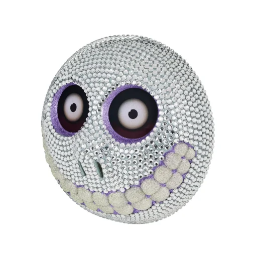 Barrel Bling Half Mask - The Nightmare Before Christmas