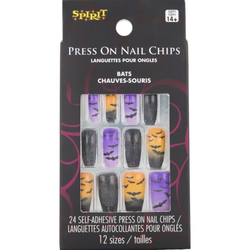 Bat Press-On Nails