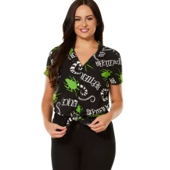 Beetlejuice Button Down Shirt
