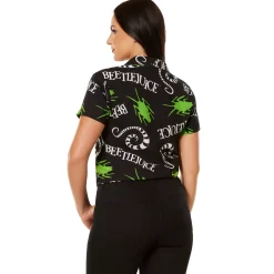 Beetlejuice Button Down Shirt