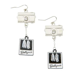 Beetlejuice Polaroid Earrings