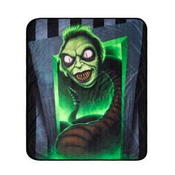 Beetlejuice Snake Fleece Blanket