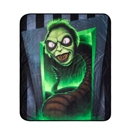 Beetlejuice Snake Fleece Blanket
