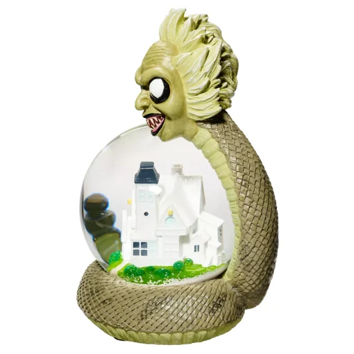 Beetlejuice Snake Snow Globe