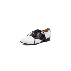 Black and White Saddle Shoes
