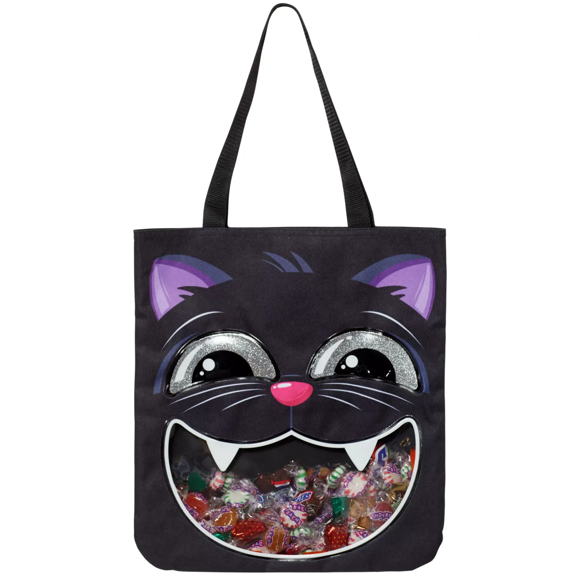 Black Cat Candy Tote Bag