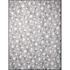 Black Lace Ghost Tablecloth