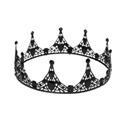 Black Skeleton Crown