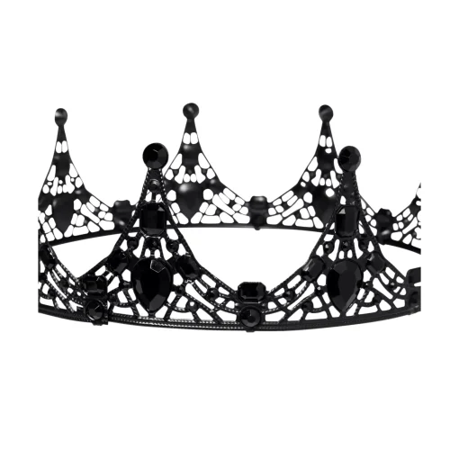 Black Skeleton Crown
