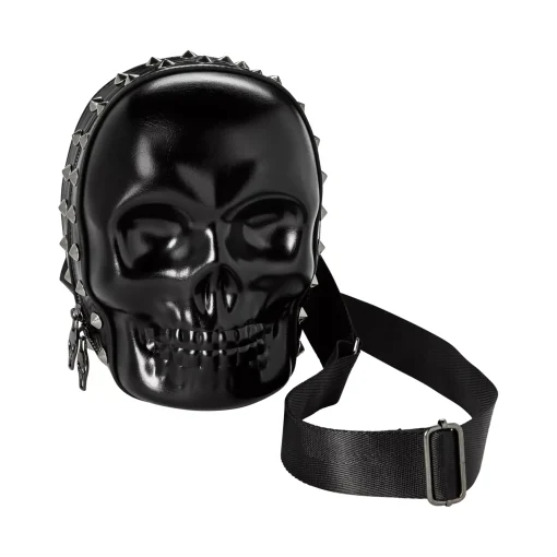 Black Skull Crossbody Bag