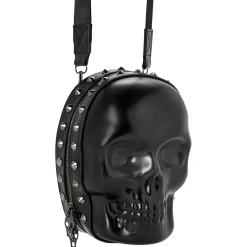 Black Skull Crossbody Bag