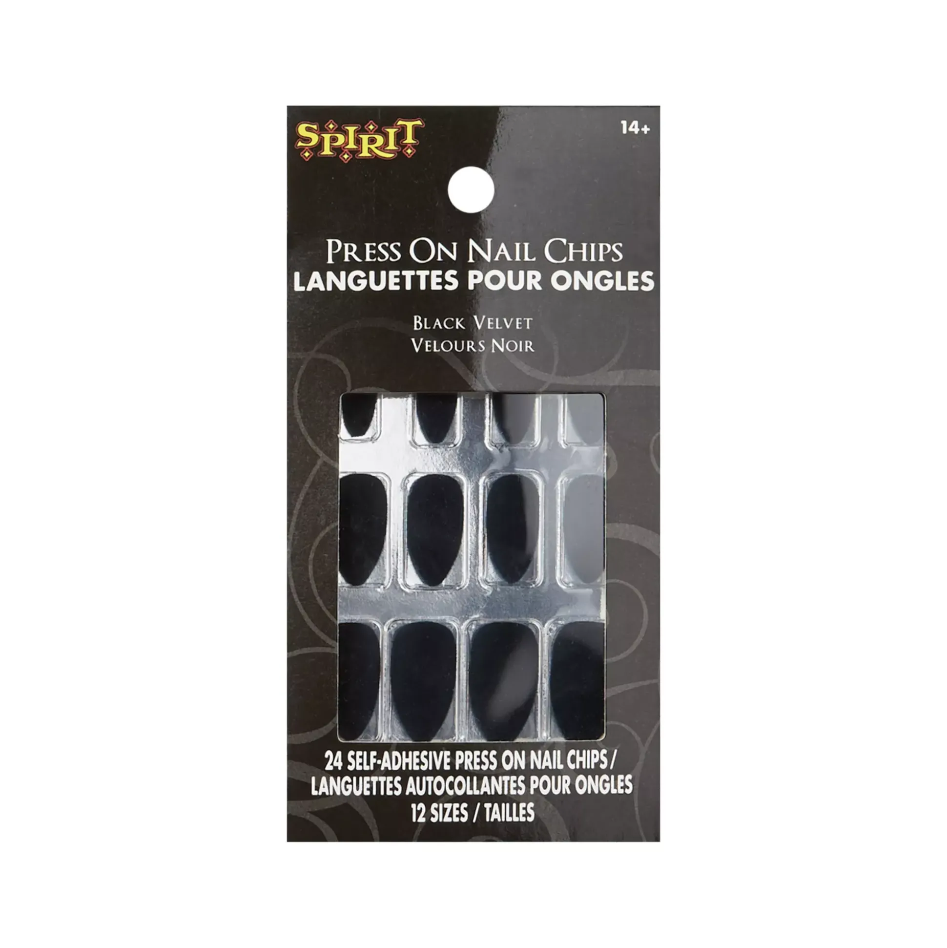 Black Velvet Press On Nails