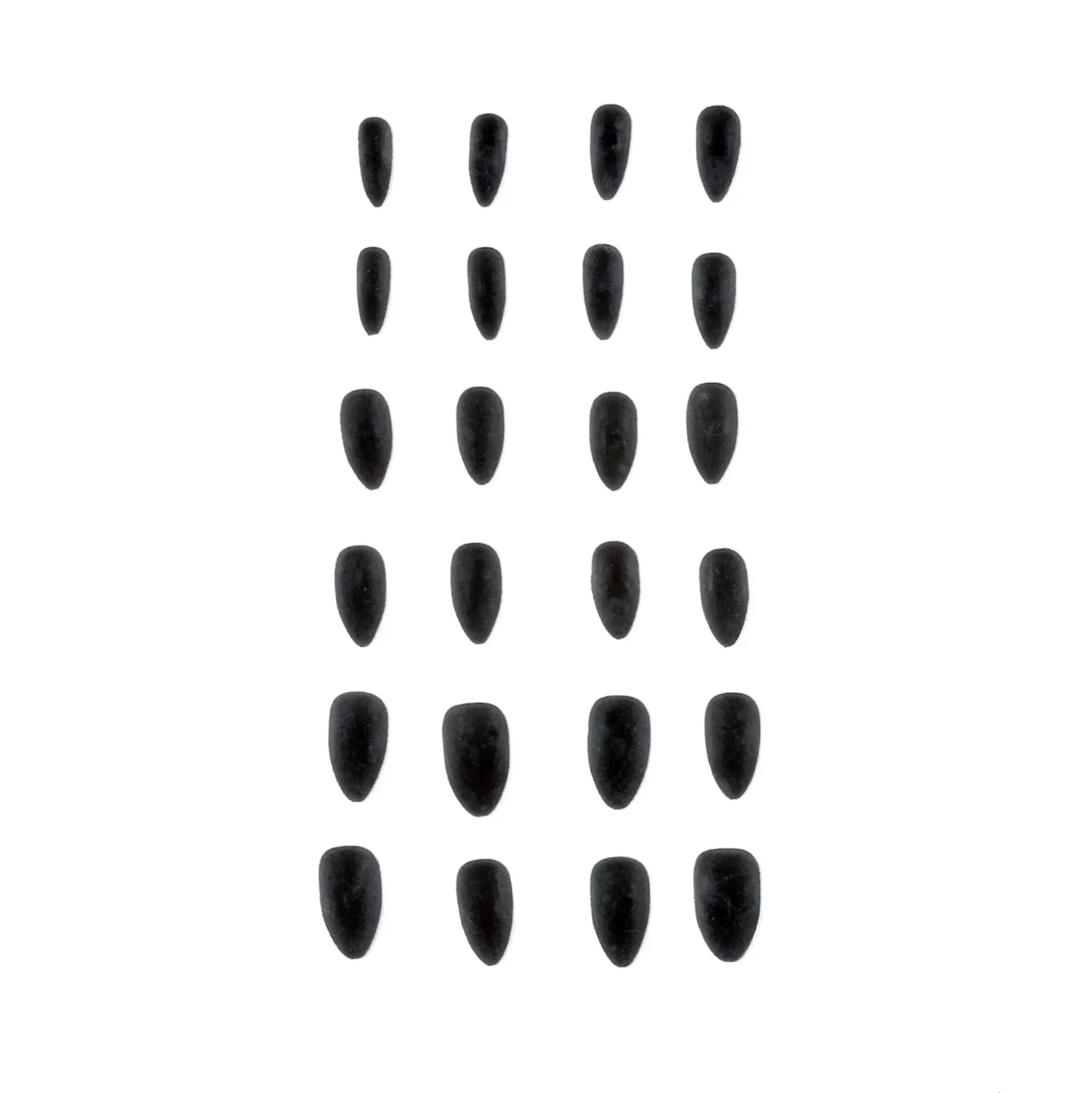 Black Velvet Press On Nails