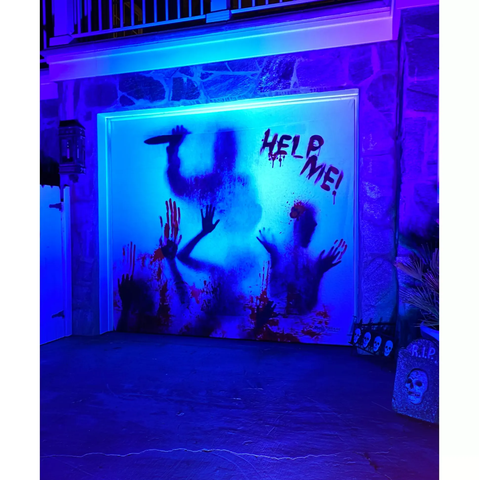 Bloody Hands Garage Single Door Cover