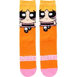 Blossom Crew Socks - The Powerpuff Girls
