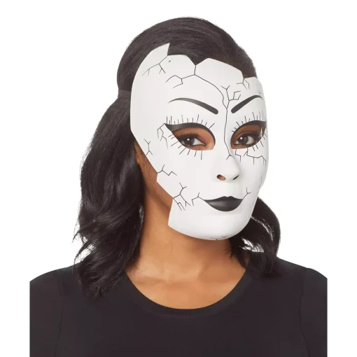 Broken Doll Half Mask
