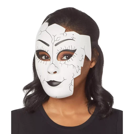 Broken Doll Half Mask