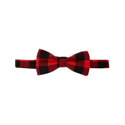 Buffalo Plaid Bow Tie