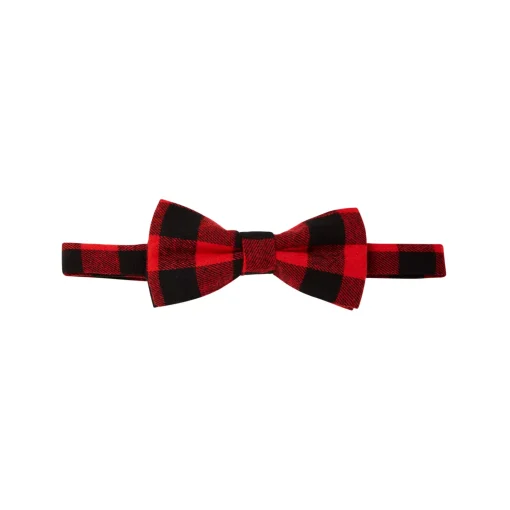 Buffalo Plaid Bow Tie