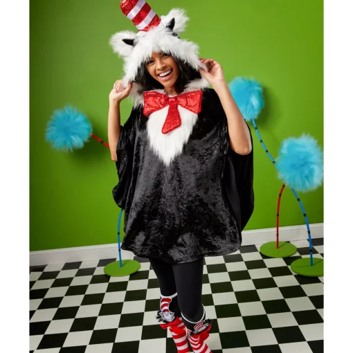Cat In The Hat Poncho - Dr. Seuss
