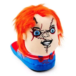 Chucky and Tiffany Plush Slippers  - Chucky