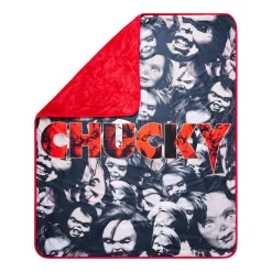 Chucky Heads Fleece Blanket