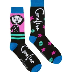 Coraline Crew Socks - 2 Pairs