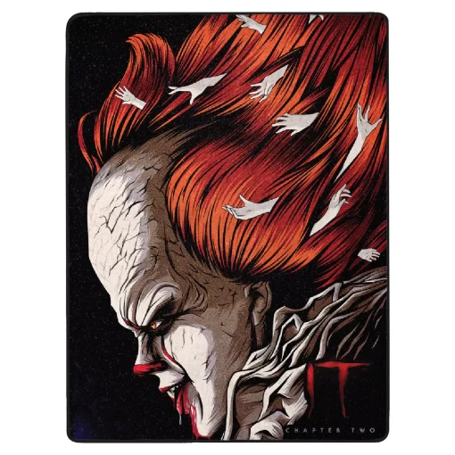 Cosmic Clown Pennywise Fleece Blanket - It