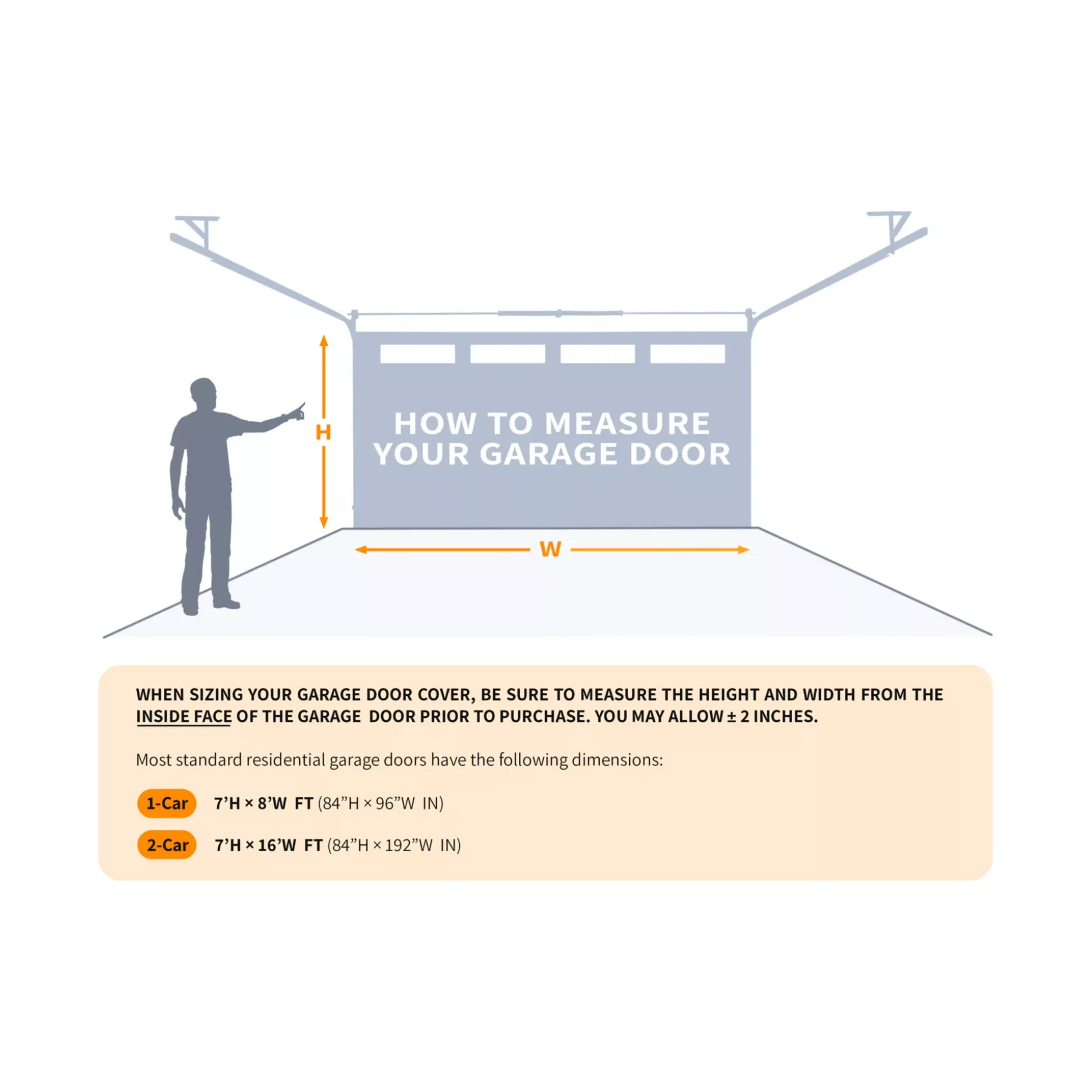 Creepy Carney Garage Double Door Cover