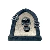 3D Skull Mirror Sign